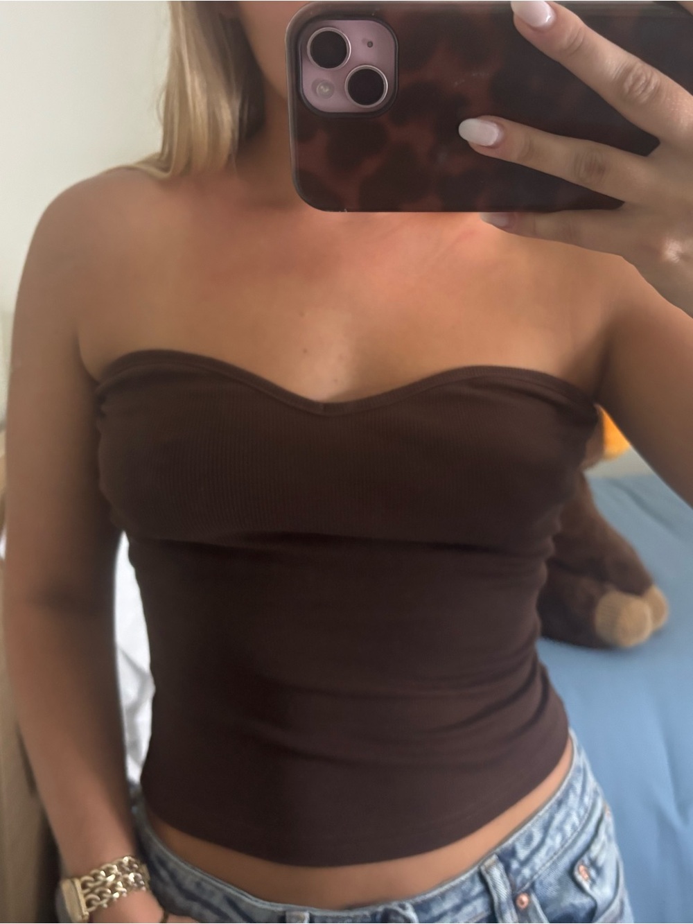 Sweetheart Neckline Tube Top